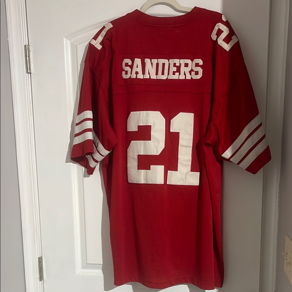 Mitchell & Ness Red Throwback Jersey - image 4